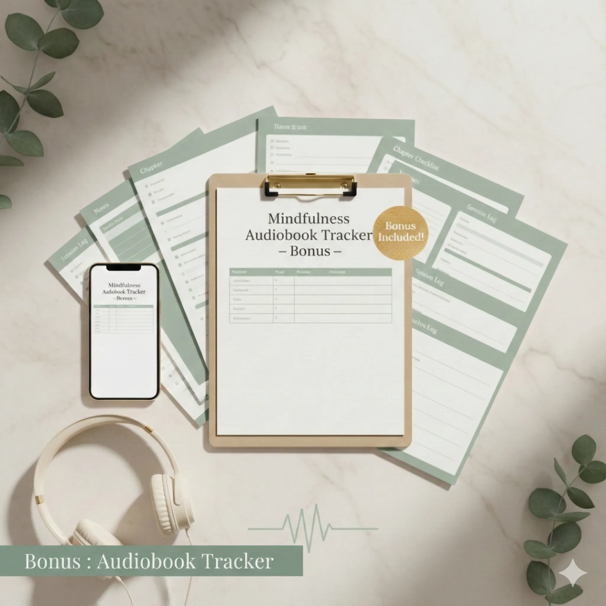 Mindfulness Audiobook Tracker Bonus